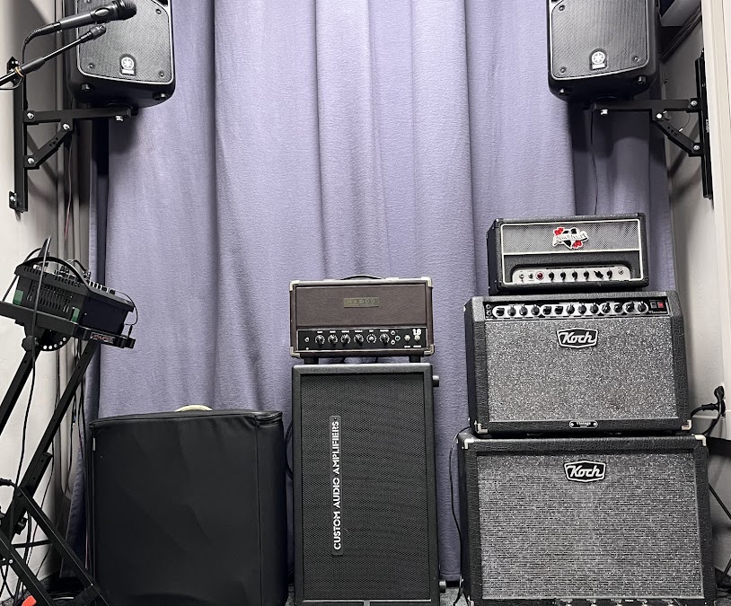 Proste i Krzywe — salki prób / backline — sala prób Wrocław